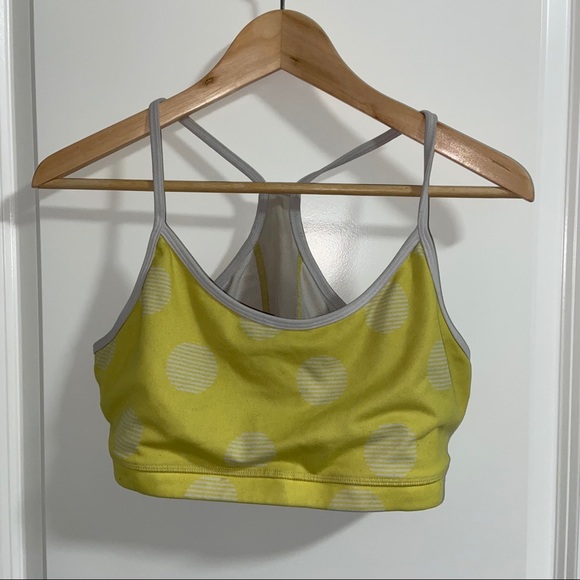 lululemon athletica Other - Yellow Lululemon Sports Bra Size Large